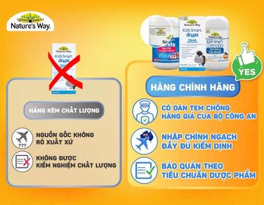Nature’s Way cảnh báo hàng giả, hàng kém chất lượng