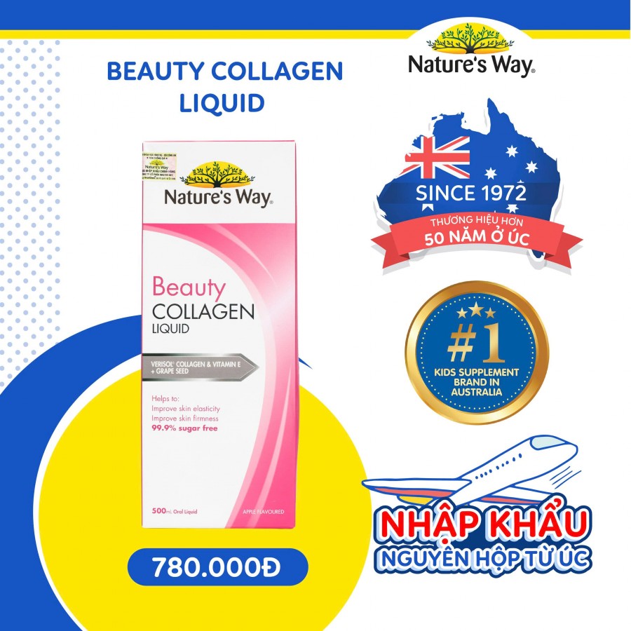 Beauty Collagen Liquid - Hỗ trợ bổ sung Collagen, hỗ trợ đẹp da