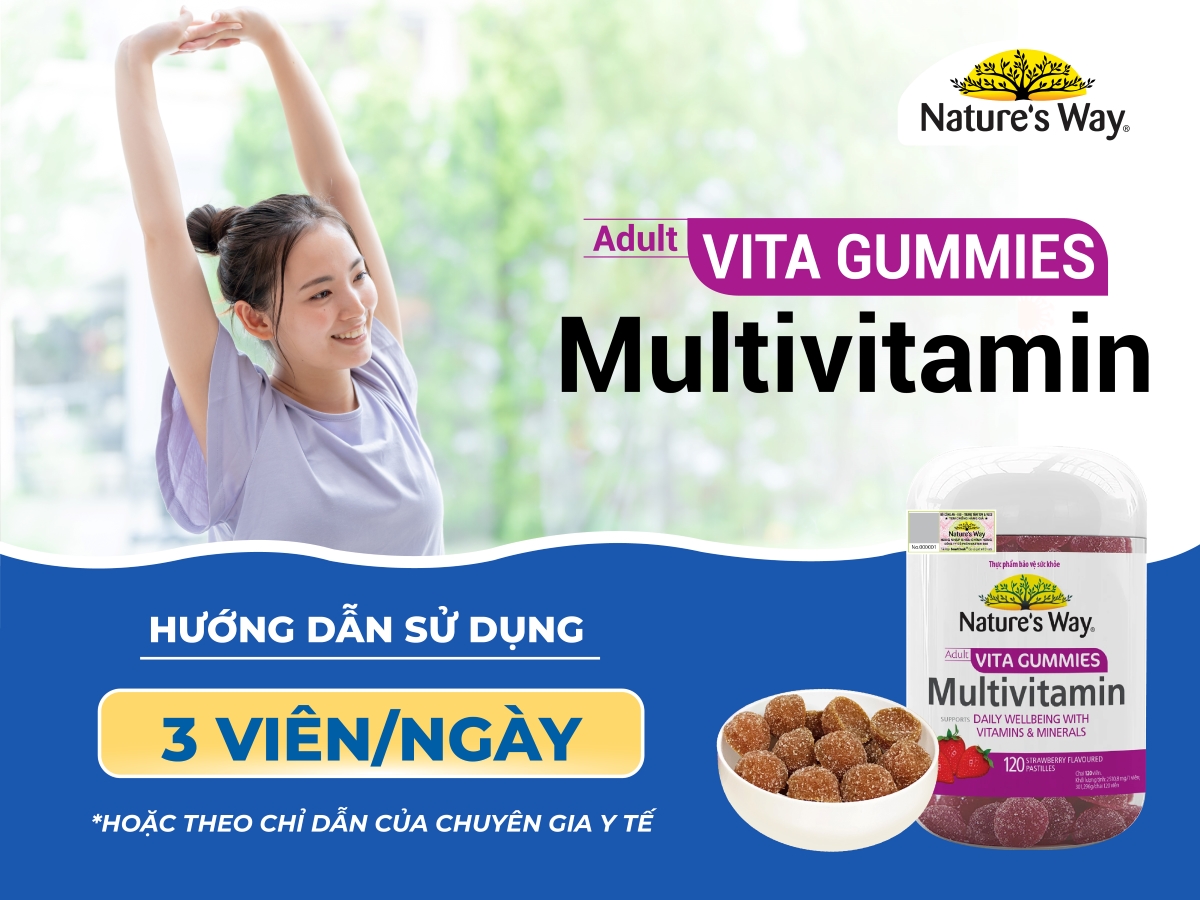 Natures Way Adult Vita Gummies Multivitamin